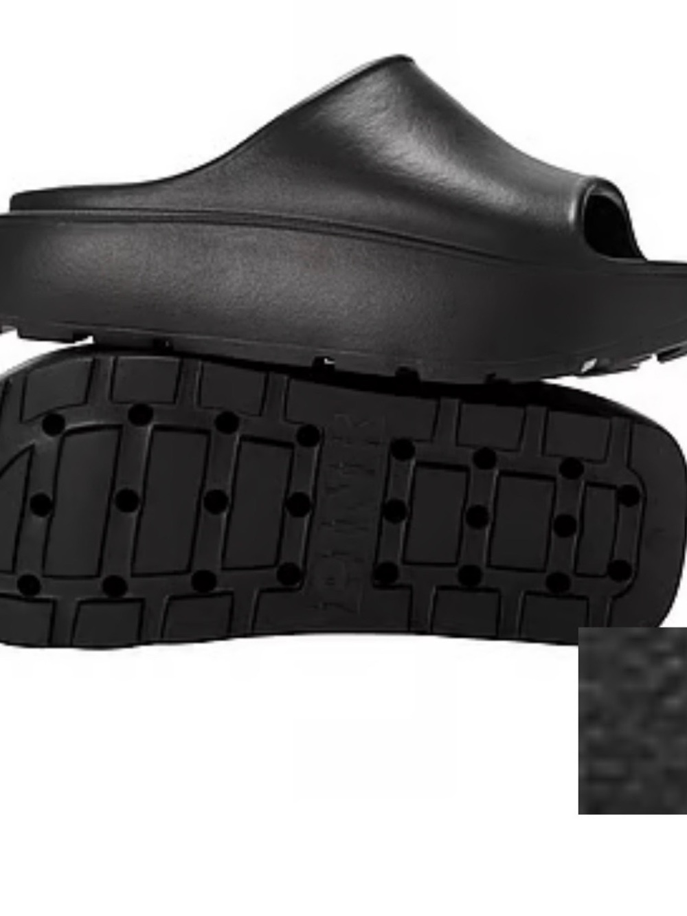 Victoria's Secret Men's Black Slide Sandals
